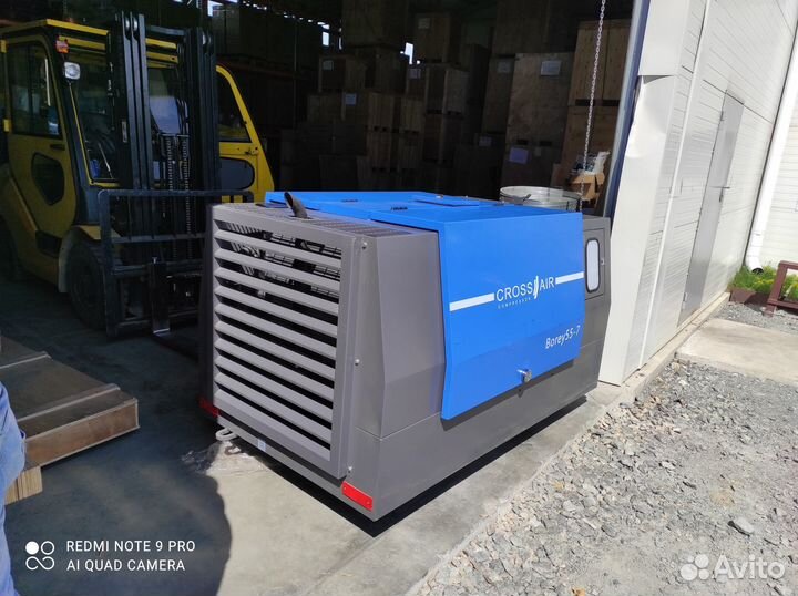 Винтовой дизельный компрессор