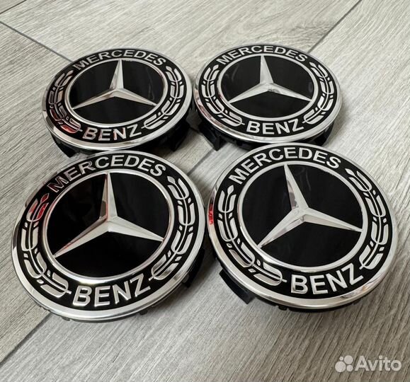 Колпачки на литые диски Mercedes