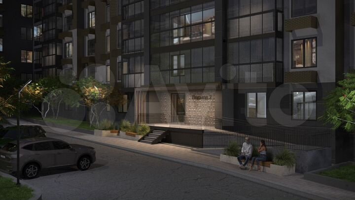 3-к. квартира, 72 м², 2/10 эт.