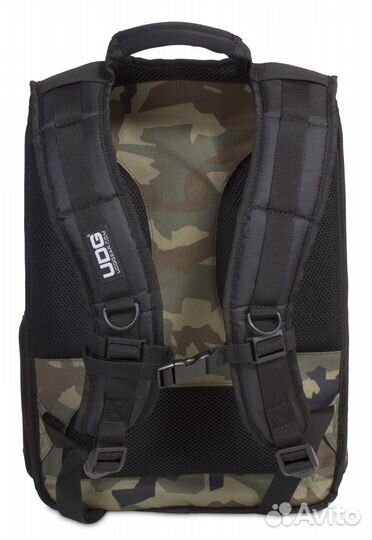 UDG Ultimate Digi BackPack Black Camo/Orange, высо