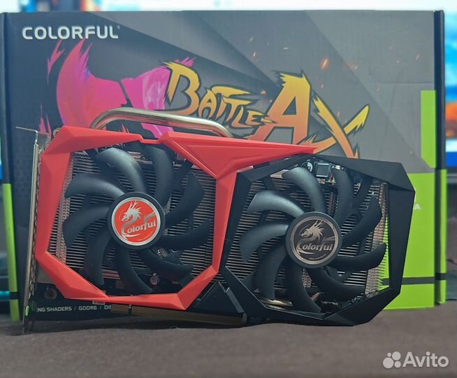Видеокарта Colorful GeForce GTX 1660 Ti Battle-Ax