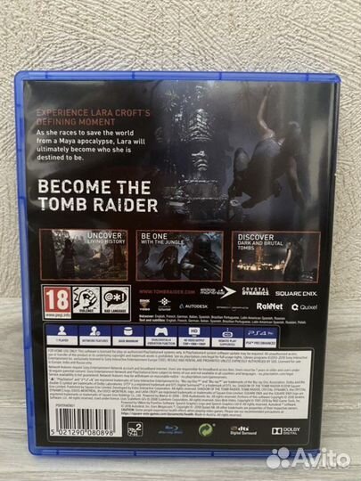 Shadow of the tomb raider