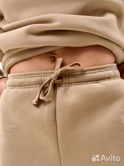 Спортивный оверсайз костюм тёплый