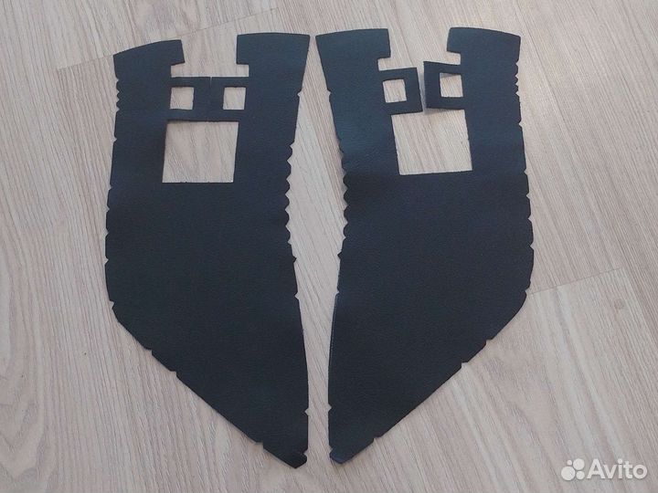 Кожа натуральная, черная/серая