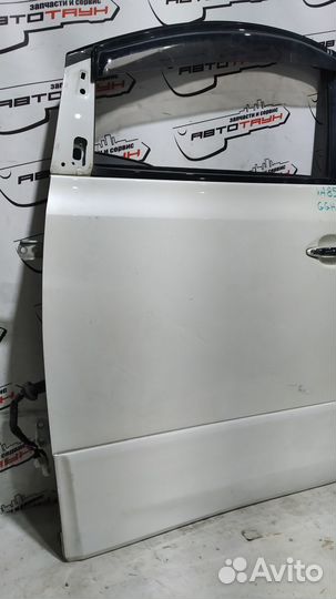 Дверь toyota alphard vellfire ANH20W ANH25W ATH20W GGH20W GGH25W 6700258040 передняя левая белый, 07