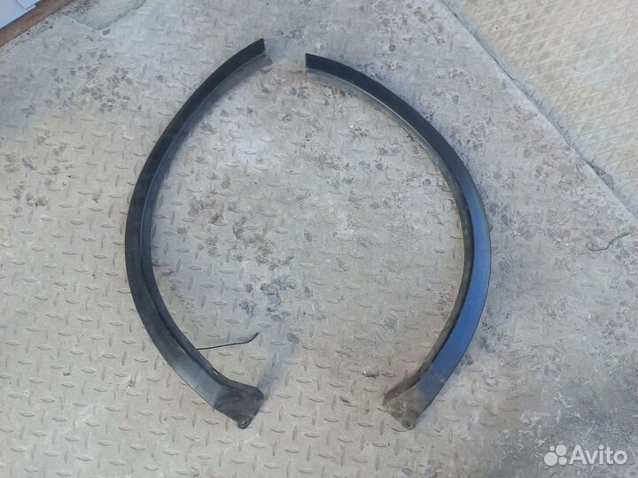 Suzuki Ignis 2 накладки-расширители задних крыльев