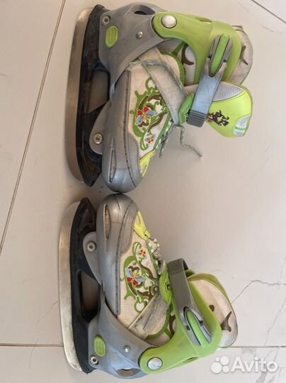 Коньки детские раздвижные 32-35