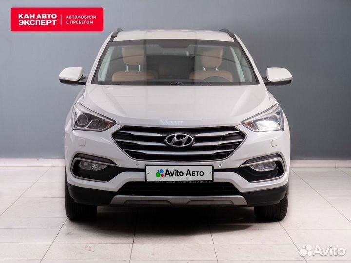 Hyundai Santa Fe 2.2 AT, 2017, 171 474 км