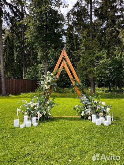 Оформление свадьбы, свадебная арка, выездная
