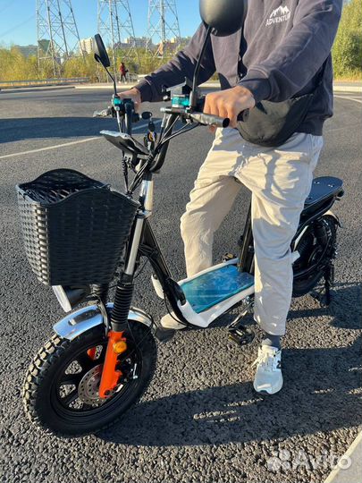 Аренда электровелосипеда orange bike titan