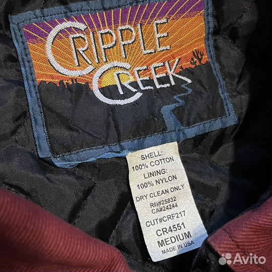 Cripple Creek Vintage 90's M-L куртка мужская