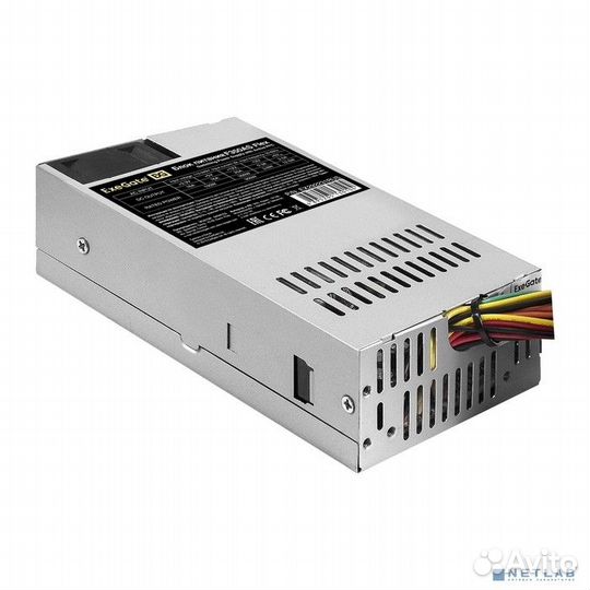 Exegate EX292231RUS Блок питания 350W ExeGate F350AS (Flex ATX, for ITX case, apfc, кпд 80% (80 plus