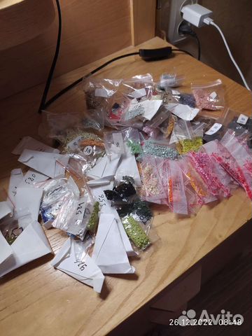 Алмазная мозаика, (остатки от разных картин)