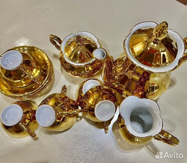 Кофейный сервиз kahla гдр Мокко