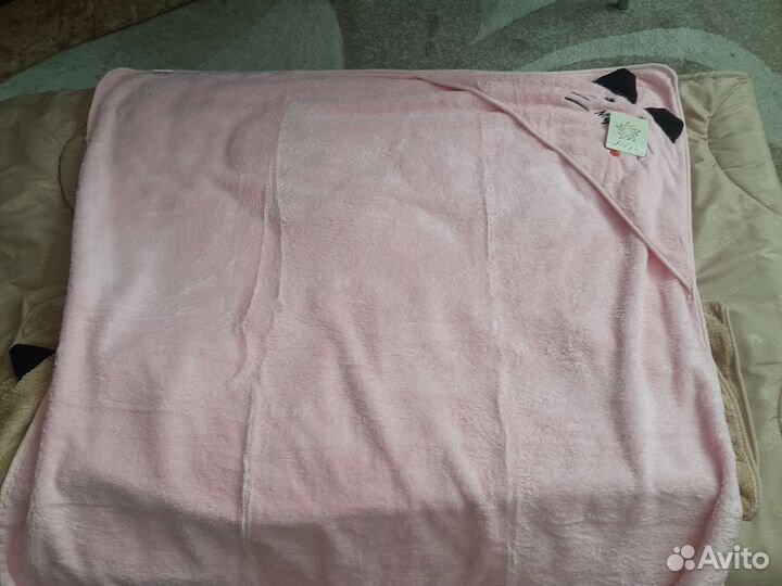 Полотенце новое с капюшоном