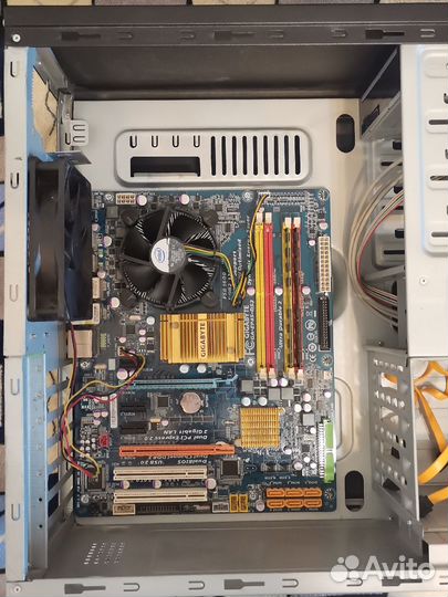 Материнская плата + процессор Intel (LGA 775)