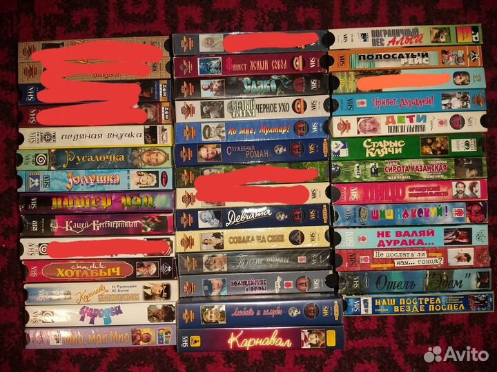 VHS видеокассеты: музыка / фильмы / мультфильмы