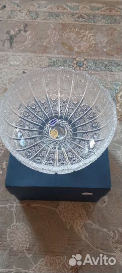 Ваза хрусталь Чехия