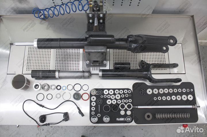 Ремонт пневмостоек амортизаторов пневмобаллонов