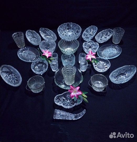 Хрусталь. Рог доставка Авито