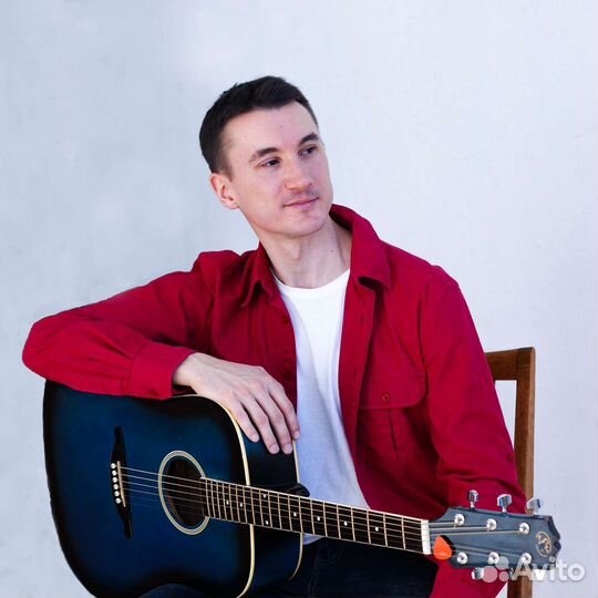 Душевный гитарист-певец / музыкант на дом