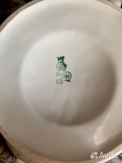 Чайник фарфоровый СССР