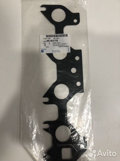 Прокладка впускного коллектора Astra-F, Aveo