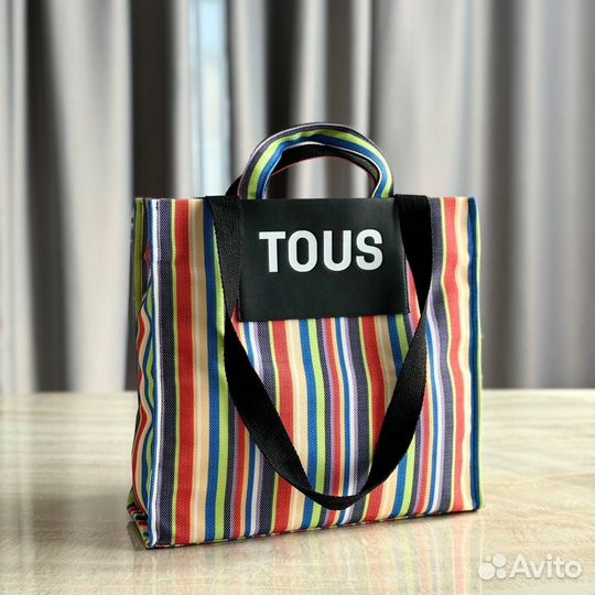 Сумка женская Tous тканевая шопер