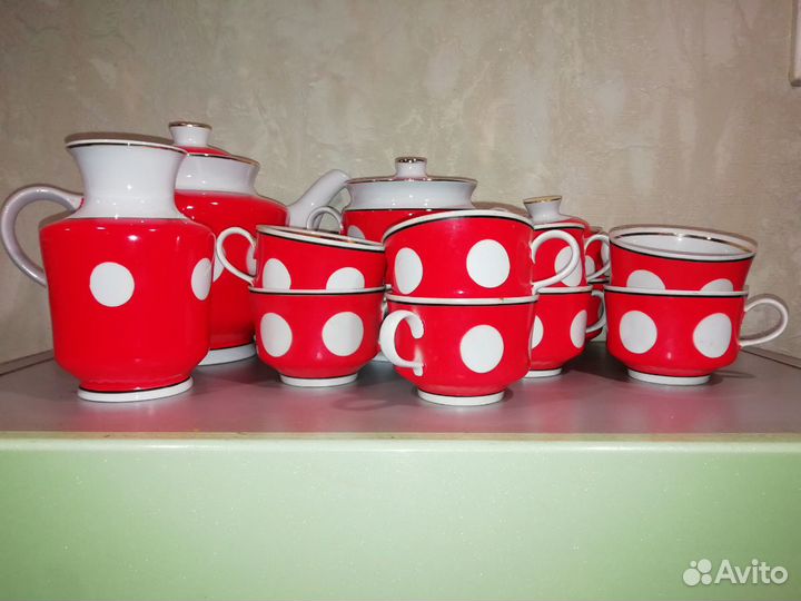 Сервиз чайный 16 персон Тернопольский фз