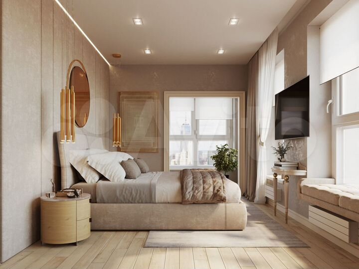 2-к. квартира, 81,7 м², 18/25 эт.