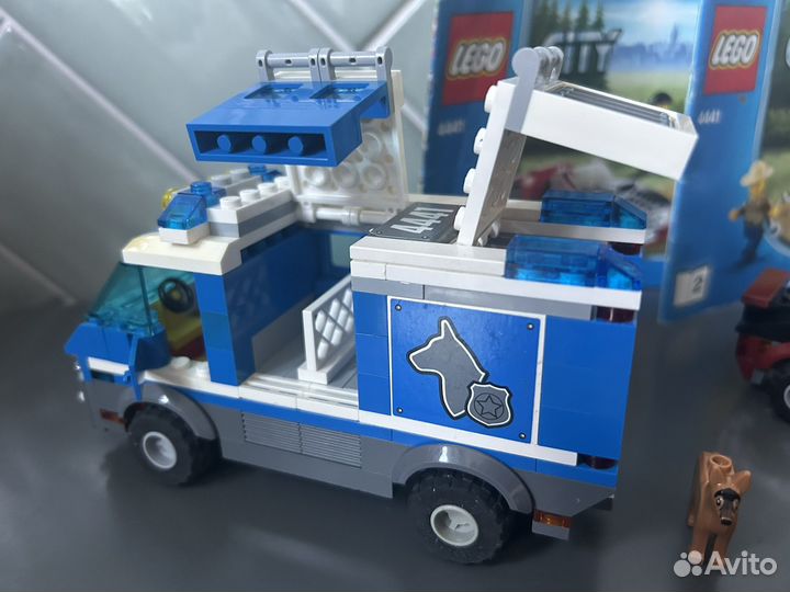 Lego city 4441 Фургон для полицейских собак