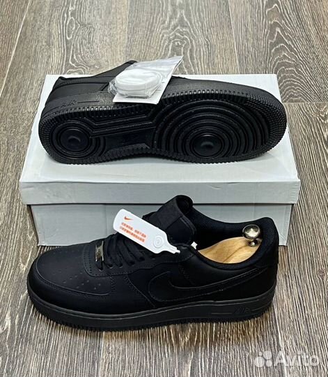 Кроссовки nike air force 1 черные