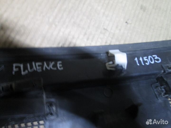 Жабо Renault Fluence 2010-2017 Рено Флюенс