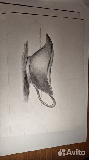 Академический рисунок зарисовки а4