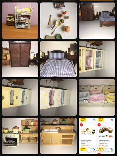 Sylvanian Families самый большой дом с мебелью