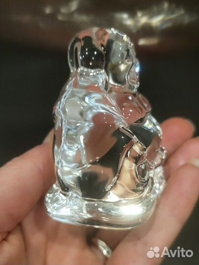 Статуэтка Хотей хрустальное стекло