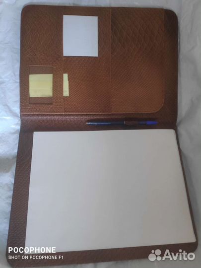 Папка для документов СССР. Натуральная кожа