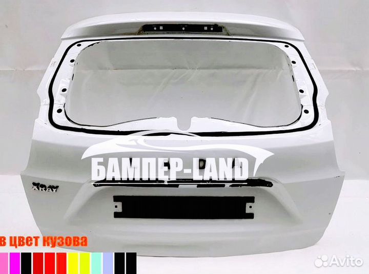 Крышка багажника Лада икс рэй Новый Любой цвет