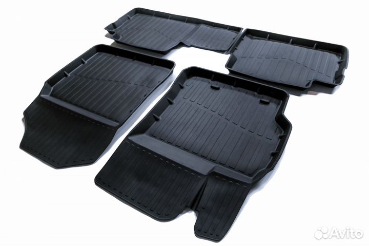 Коврики в салон Toyota Corolla 2013-2019 (новые)