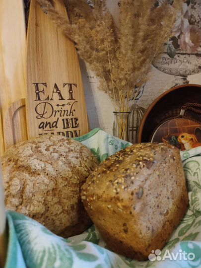 Хлеб ржаной бездрожжевой (на закваске)