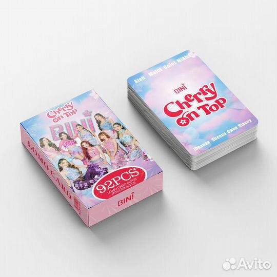 Карточки P-pop - Bini - Cherry On Top