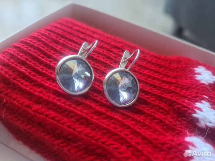 Серьги Альхена Jenavi Swarovski