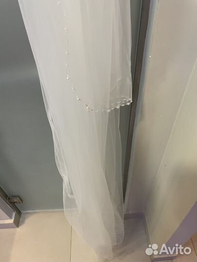 Фата двухярусная