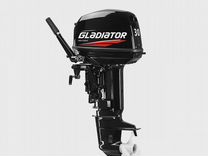 Лодочный мотор gladiator G30FHS с электростартером
