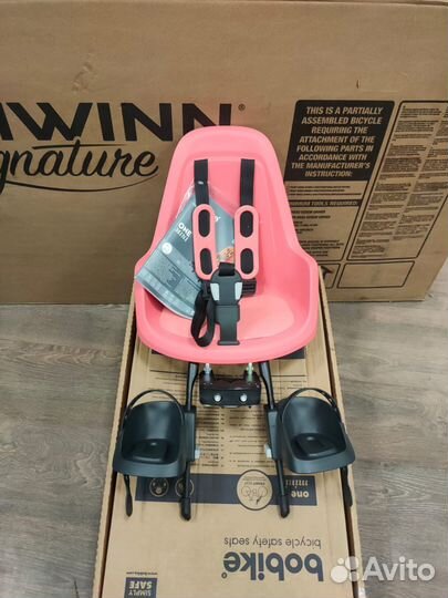 Детское велокресло Bobike ONE mini Flamingo