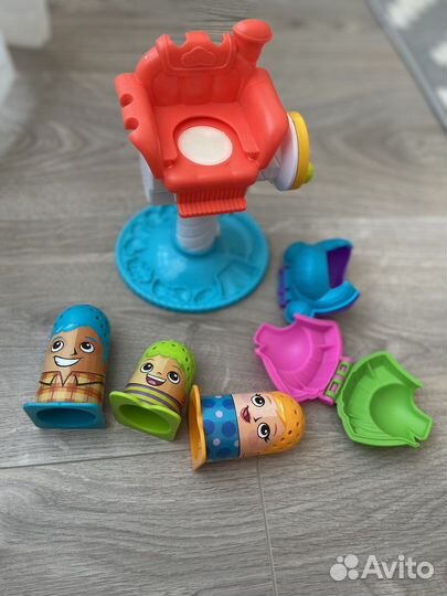 Наборы Play doh зубастик, курочка