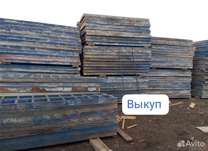 Опалубка щитовая