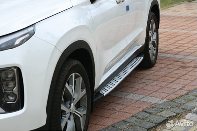 Пороги, подножки Hyundai Palisade 2018-нв (новые)