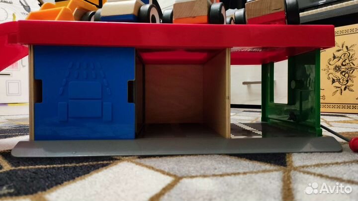 Икеа Лиллабу гаражс машинками