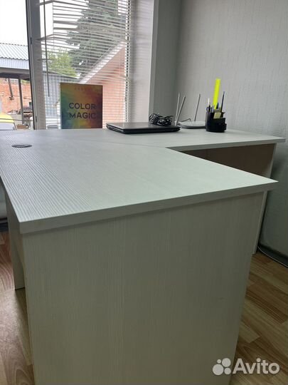 Стол офисный угловой бу